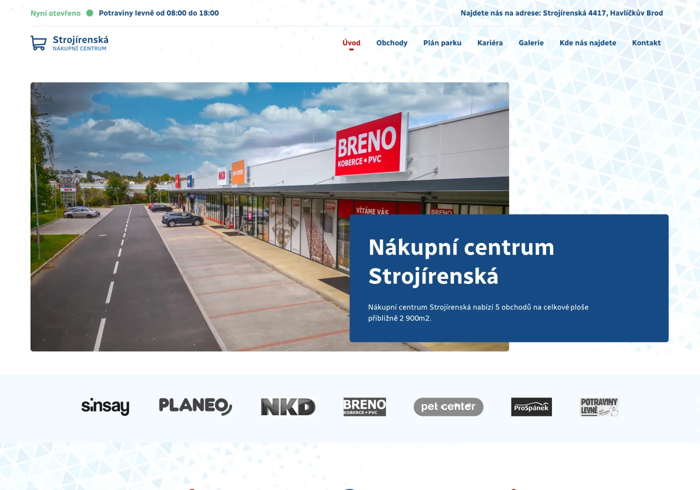 ncstrojirenska.cz - design a WordPress šablona