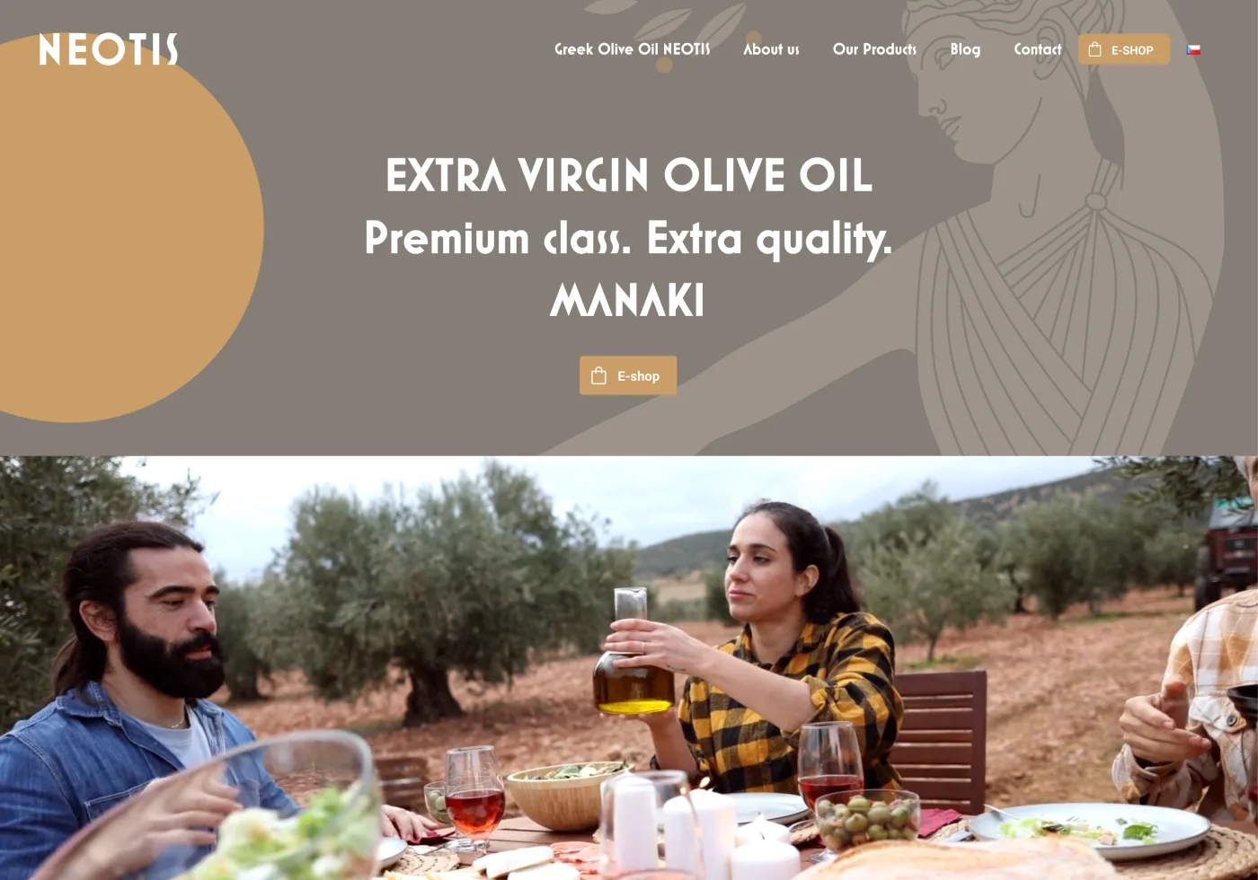 neotisoliveoil.com - WordPress šablona