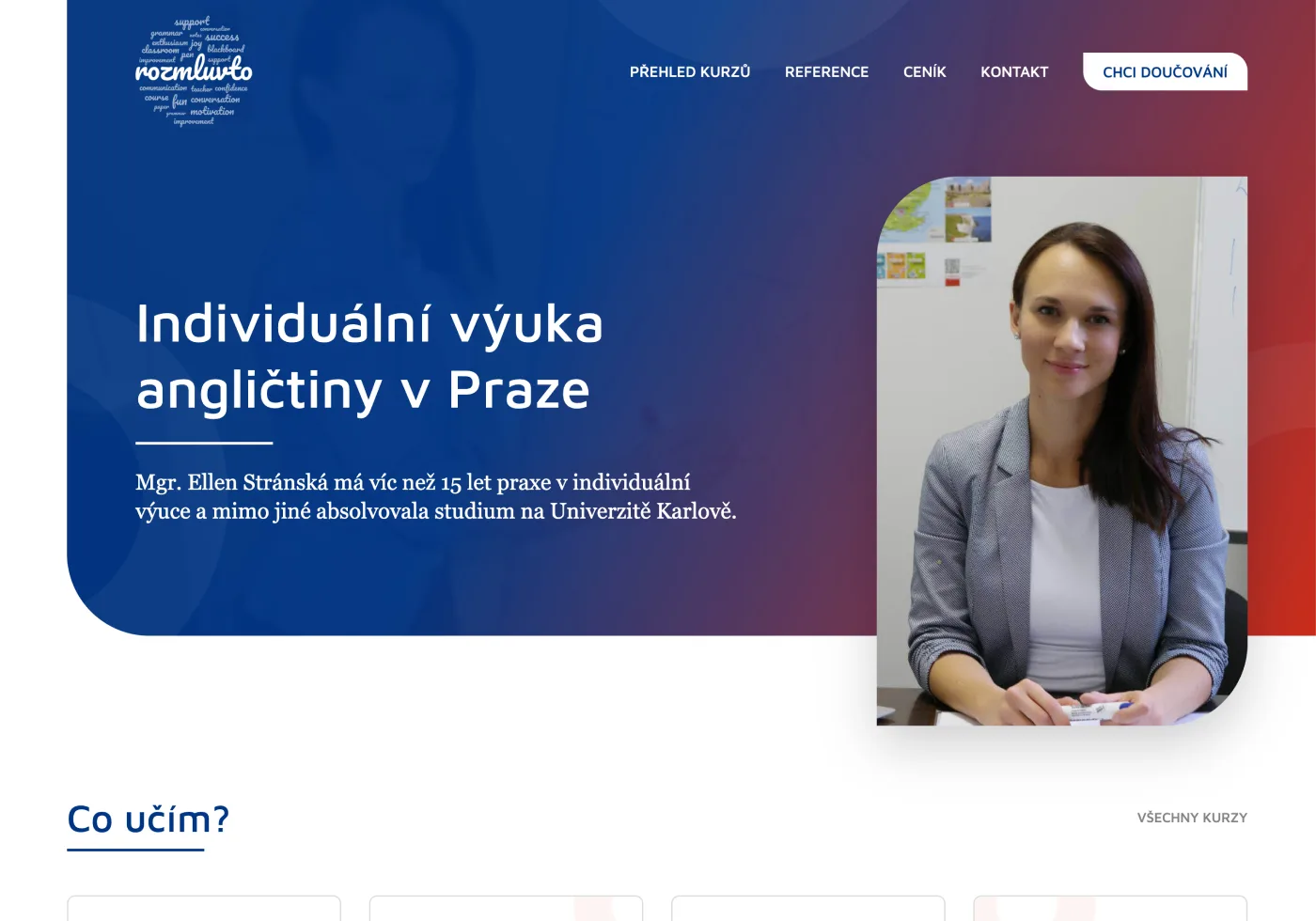 rozmluvto.cz - design a WordPress šablona