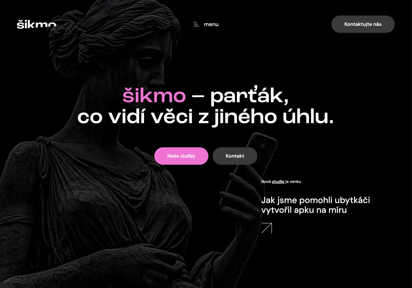 sikmo.cz - návrh brandu, grafiky a vývoj