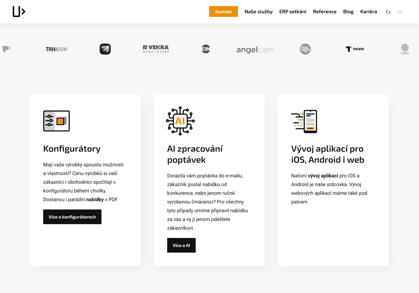 skoumal.com - WordPress šablona na míru